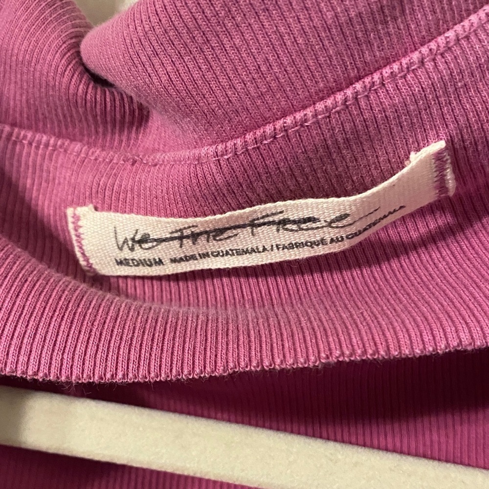 We The Free Magenta Cowl Neck Top NWOT - Picture 2 of 7